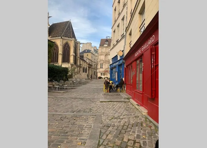 公寓 4 Le Marais Retro Notre Dame Seine Aldaro 巴黎